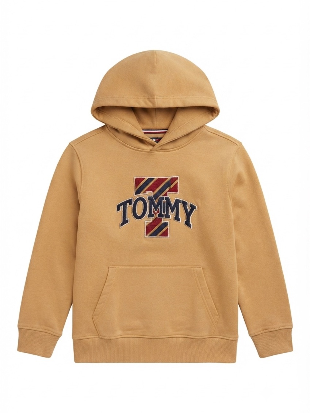 Tommy Hilfiger Kids' Tan Pullover Hoodie Size 8